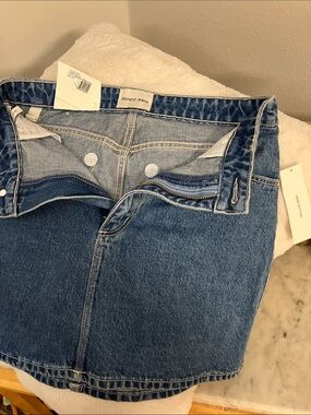 Urban Outfitters Blue Denim Mini Skirt